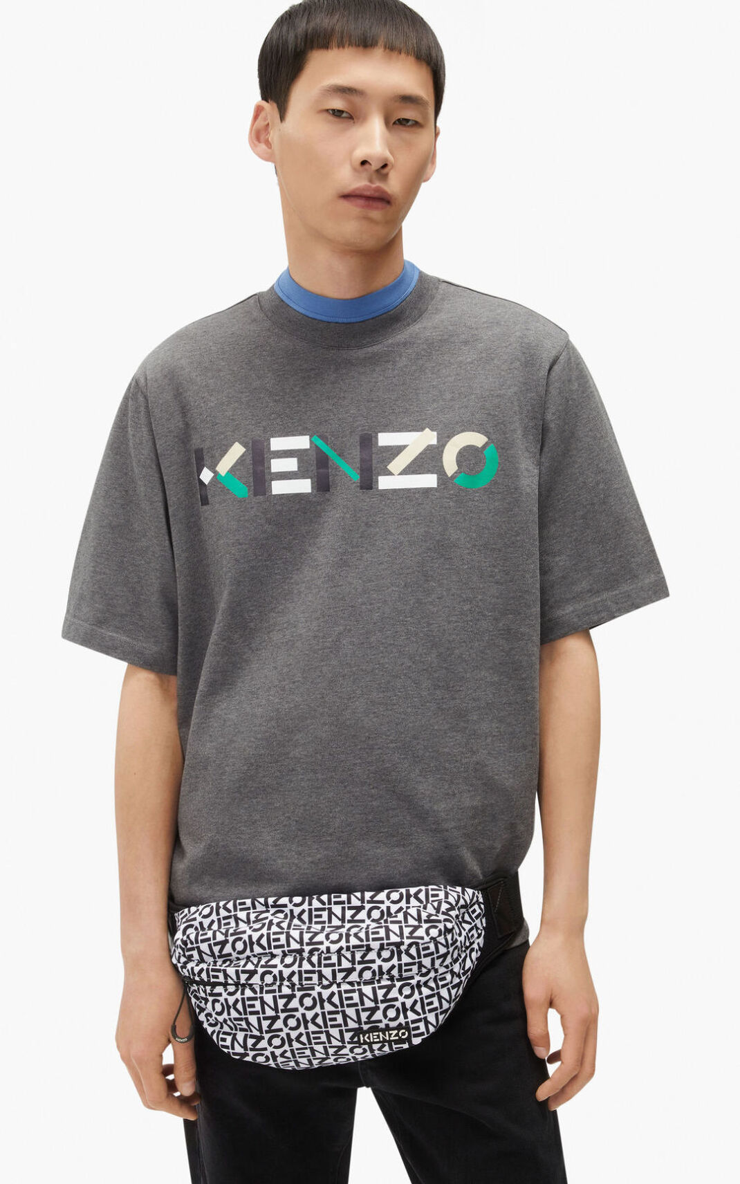 Pochete Kenzo Repeat Masculino - Branco | 934EOJBHK